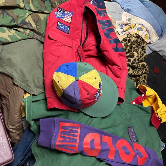 Snow Beach Bundle medium VEST large COLD Wave HOODIE and small/medium Hat 🧢 - Picture 2 of 15